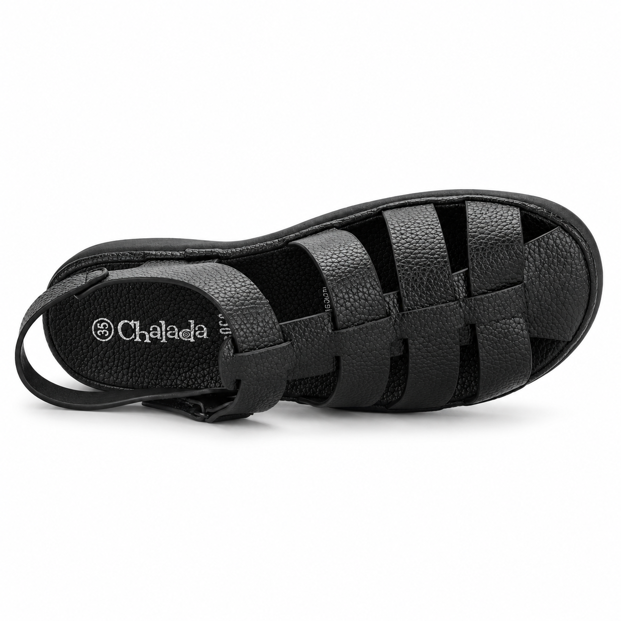 Sandalia Negro Mujer Casual Chalada Gretta