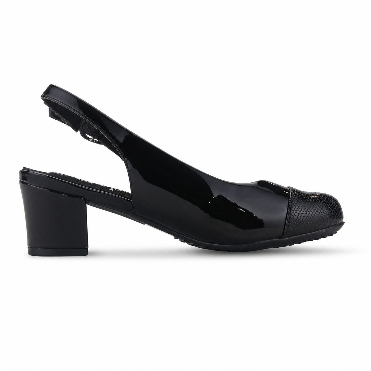 Zapato Negro Mujer Casual Chalada Flexi