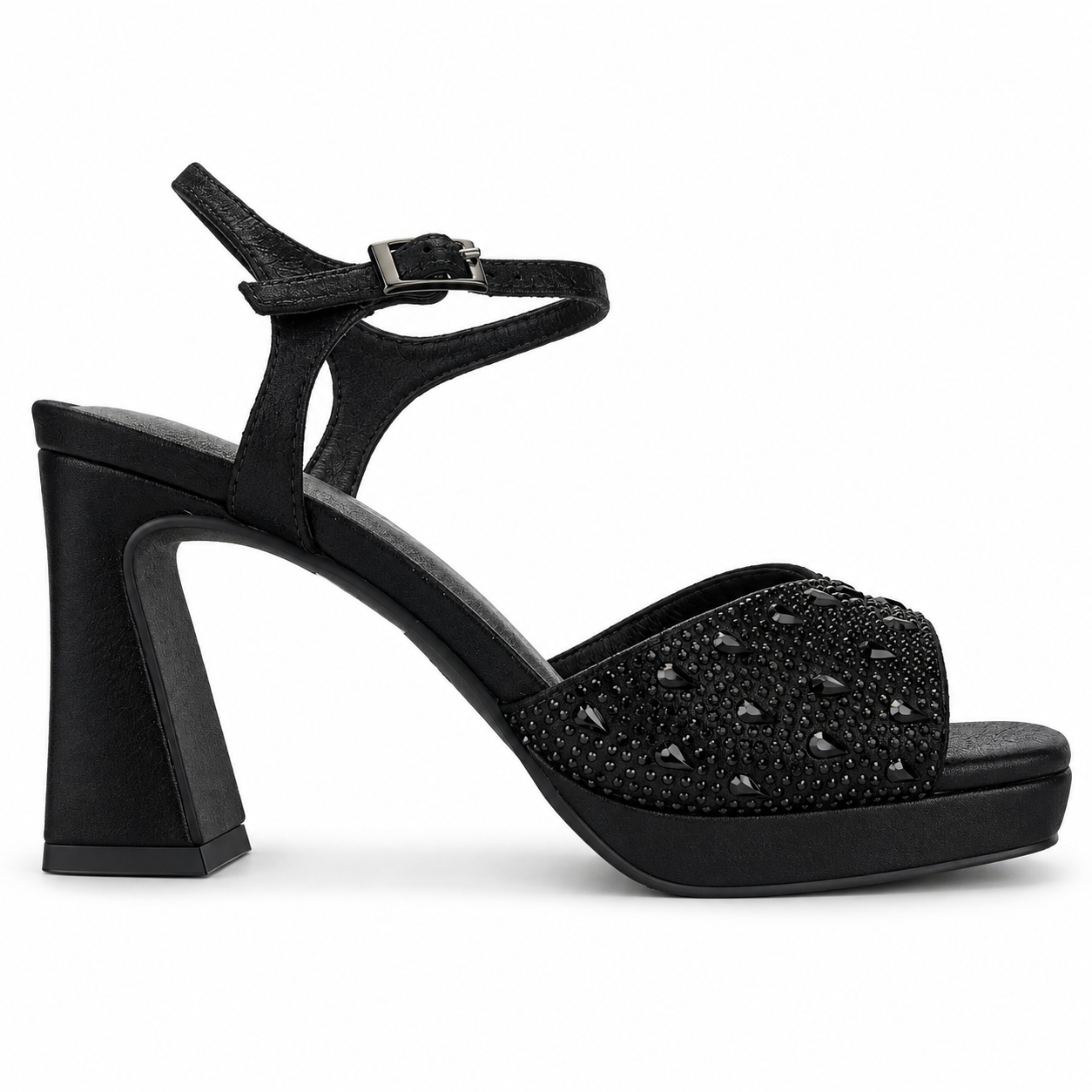 Sandalia Negro Mujer Casual Chalada Mureli