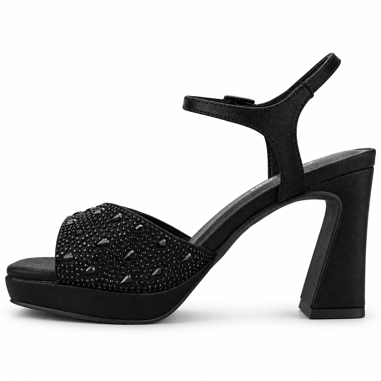 Sandalia Negro Mujer Casual Chalada Mureli