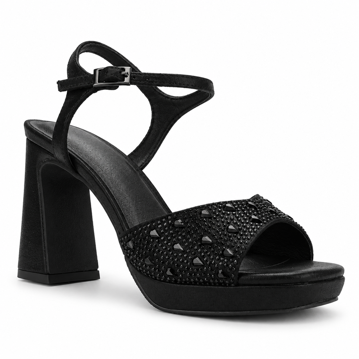 Sandalia Negro Mujer Casual Chalada Mureli