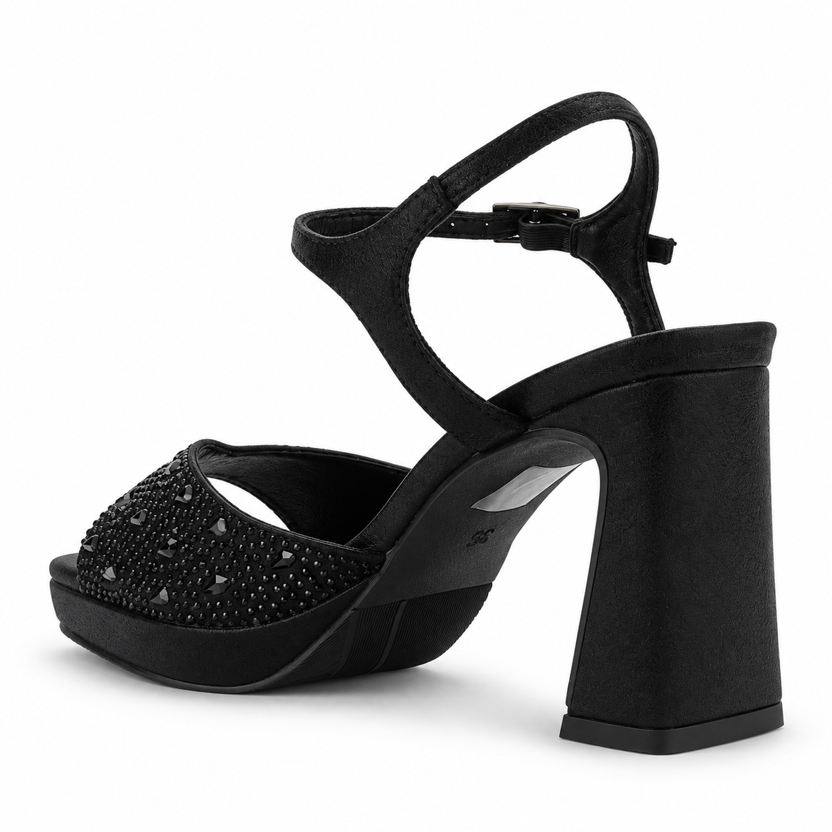 Sandalia Negro Mujer Casual Chalada Mureli