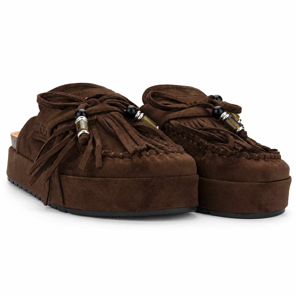 Sandalia Café Mujer Casual Chalada Risco