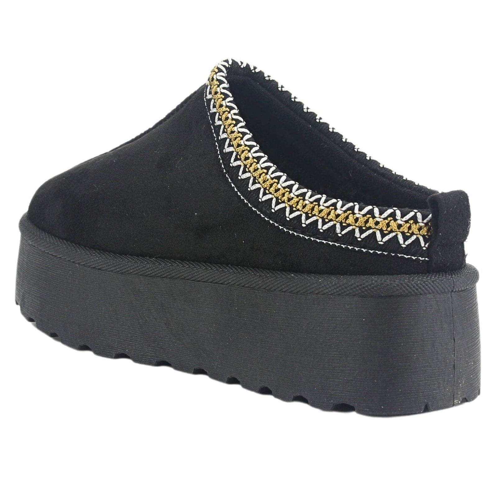 Pantufla Chalada Mujer Pinguih-3 Negro Comfort Pantuflas Chalada 