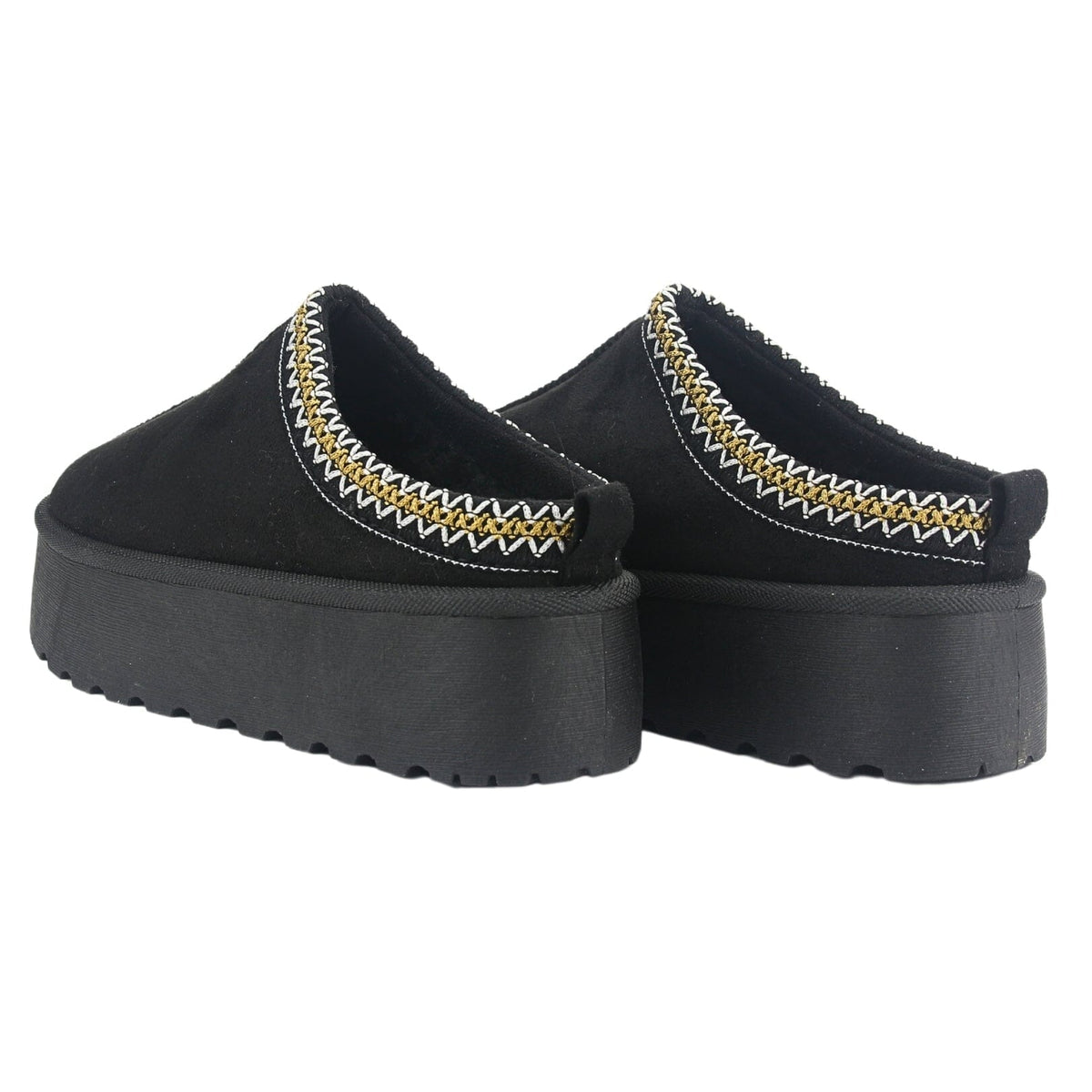 Pantufla Chalada Mujer Pinguih-3 Negro Comfort Pantuflas Chalada 