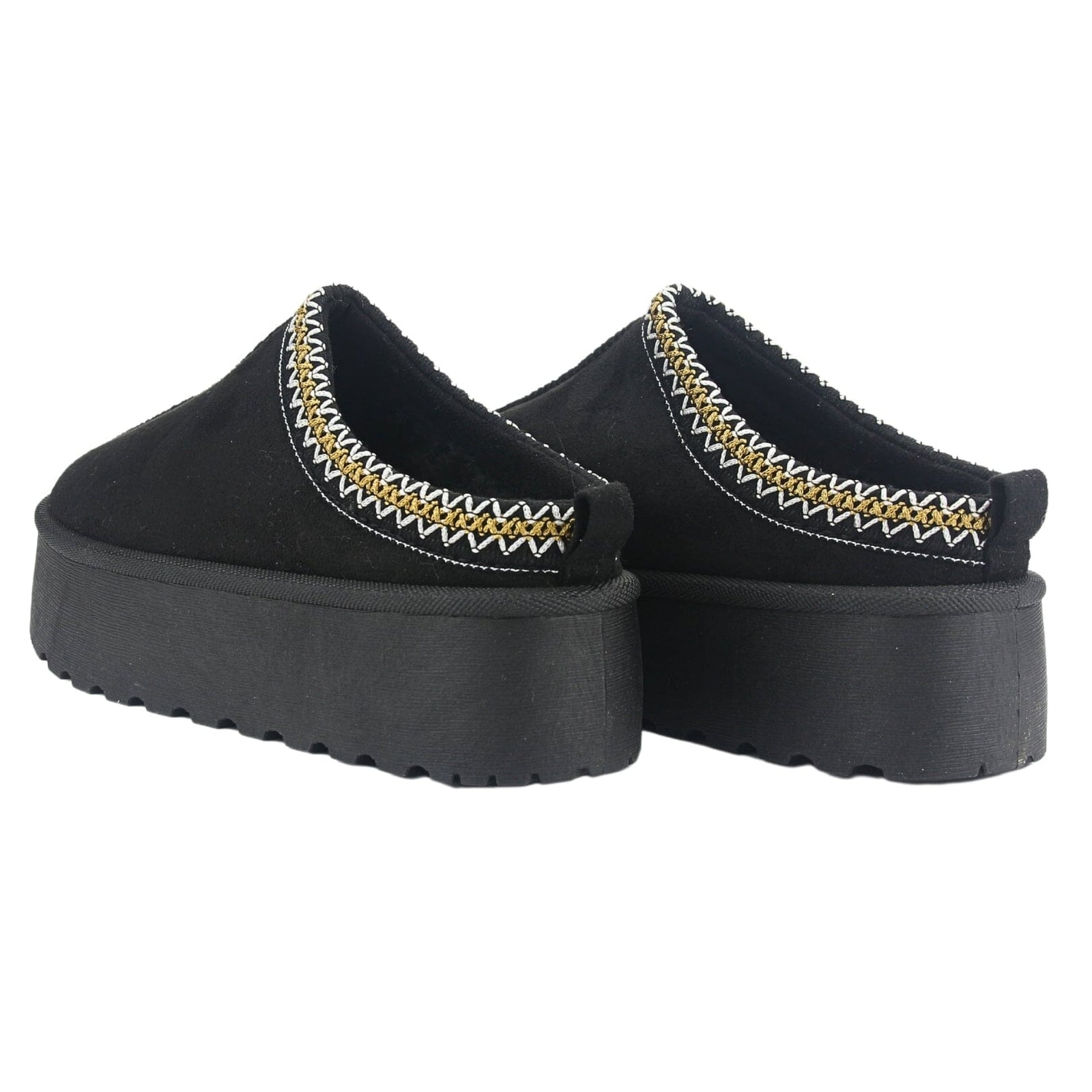 Pantufla Chalada Mujer Pinguih-3 Negro Comfort Pantuflas Chalada 