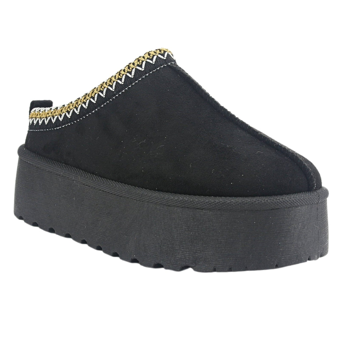 Pantufla Chalada Mujer Pinguih-3 Negro Comfort Pantuflas Chalada 