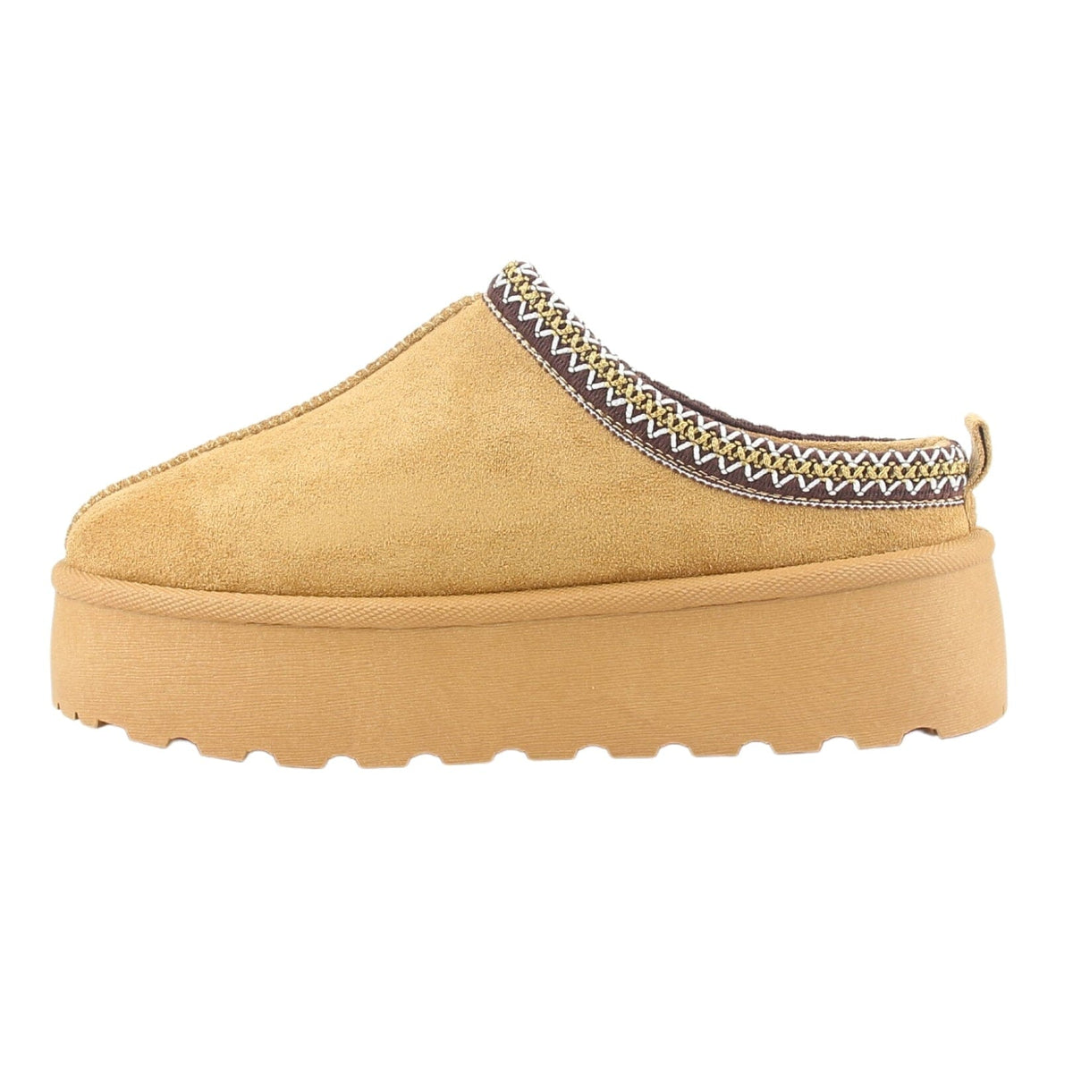 Pantufla Chalada Mujer Pinguih-3 Tostado Comfort Pantuflas Chalada 