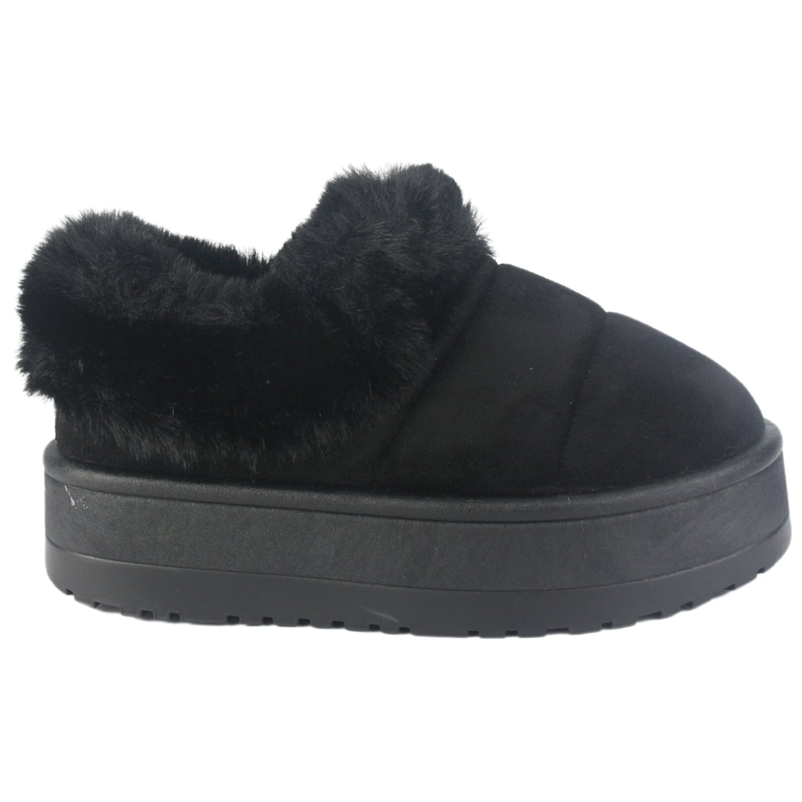 Pantufla Chalada Mujer Pinguih-5 Negro Urbano Pantuflas Chalada 
