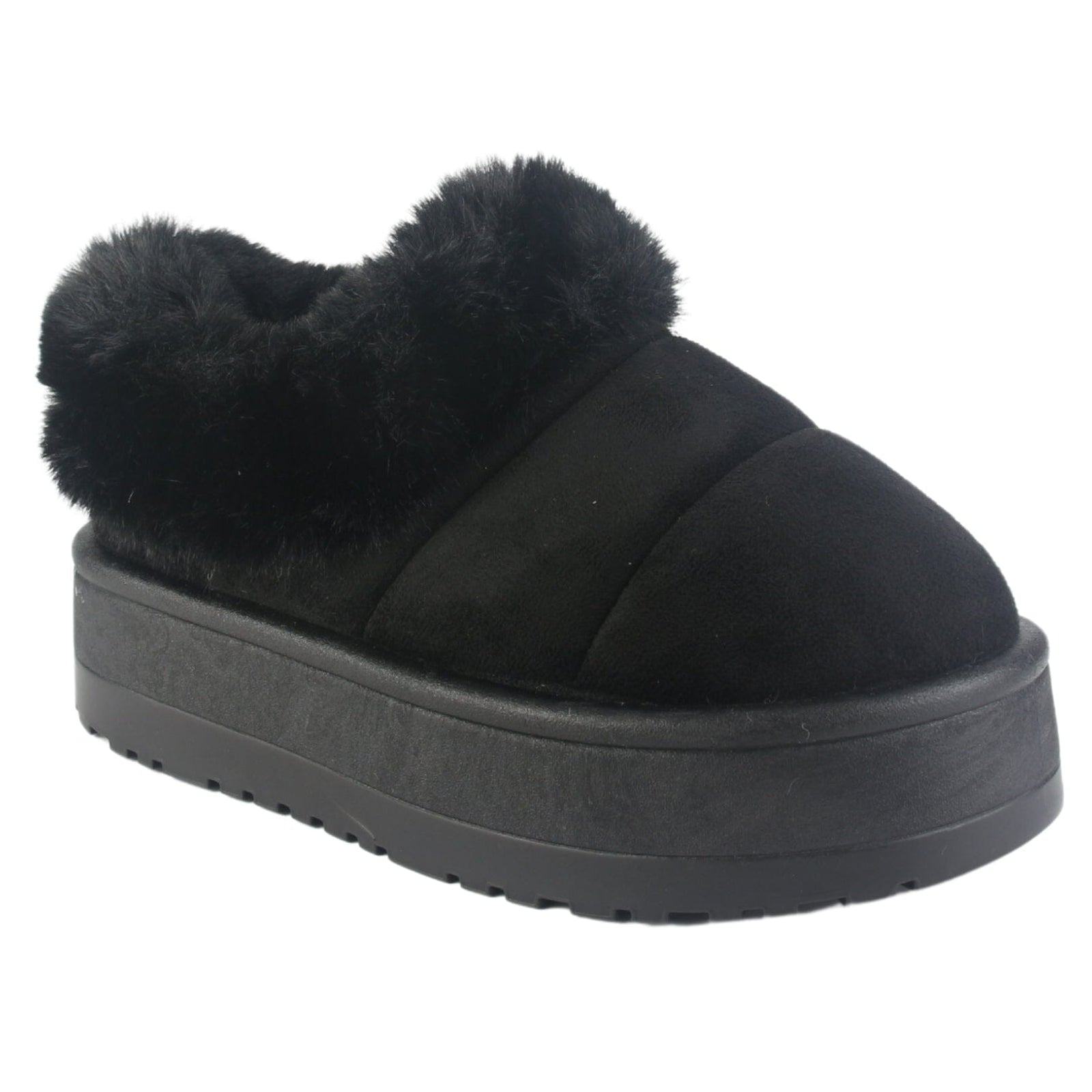Pantufla Chalada Mujer Pinguih-5 Negro Urbano Pantuflas Chalada 