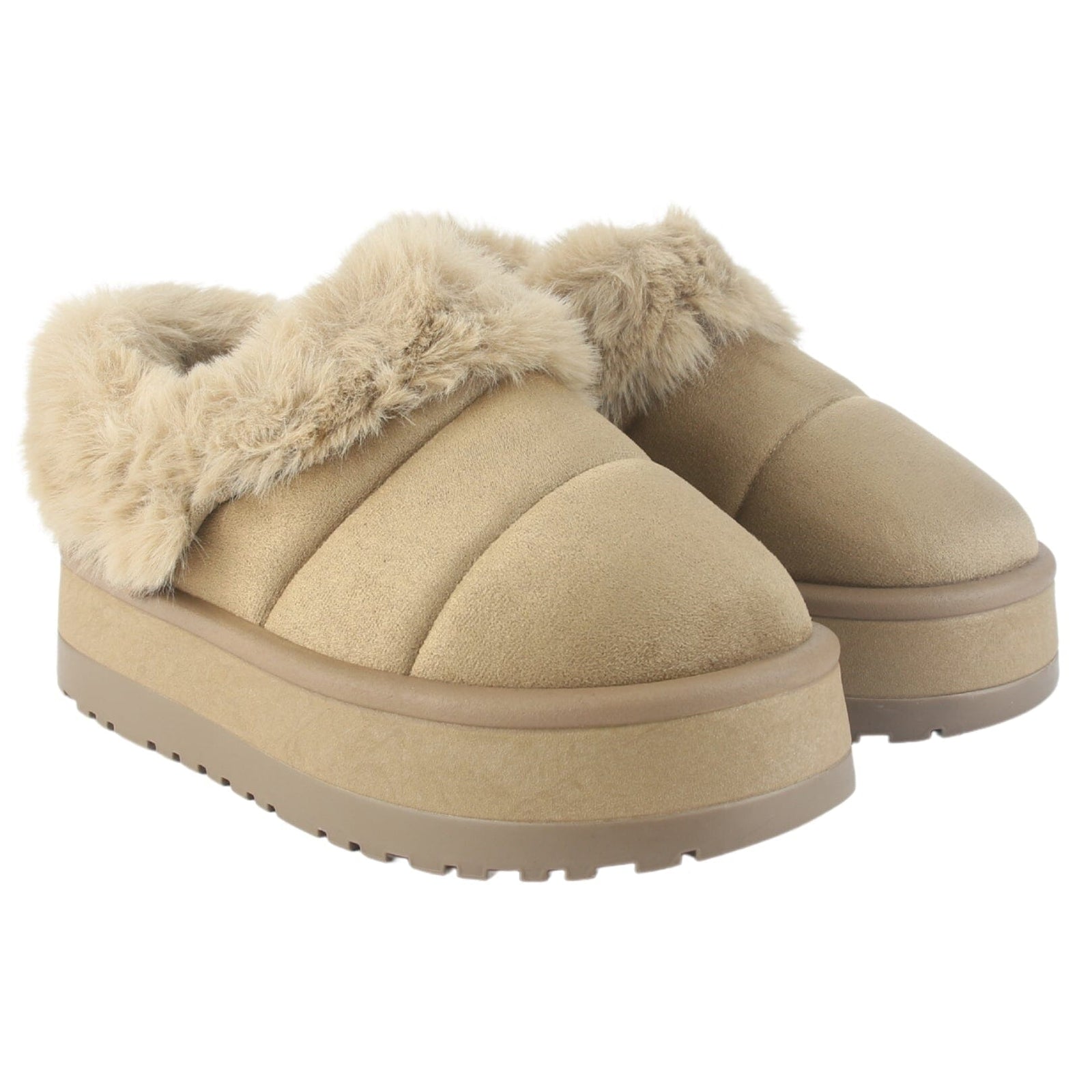 Pantufla Chalada Mujer Pinguih-5 Taupe Urbano Pantuflas Chalada 