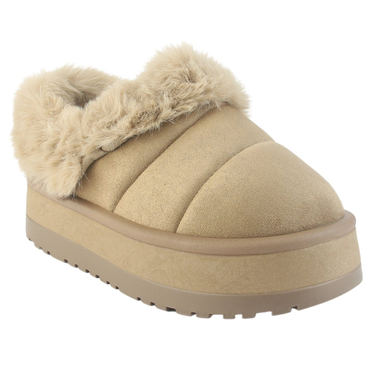 Pantufla Chalada Mujer Pinguih-5 Taupe Urbano Pantuflas Chalada 