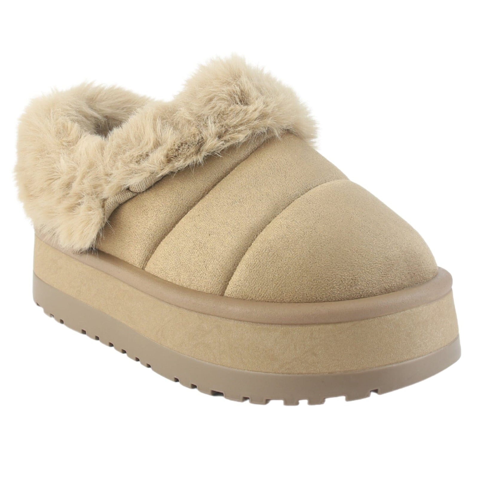 Pantufla Chalada Mujer Pinguih-5 Taupe Urbano Pantuflas Chalada 