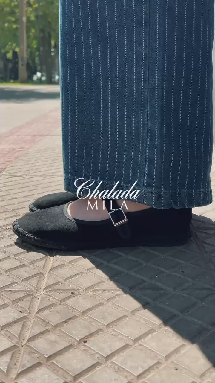 Alpargata Mujer Casual Negro Chalada Mila-10