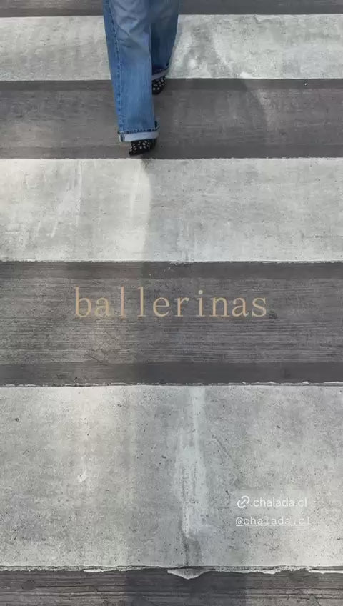 Ballerina  mujer Negro Casual Chalada Miunew-21