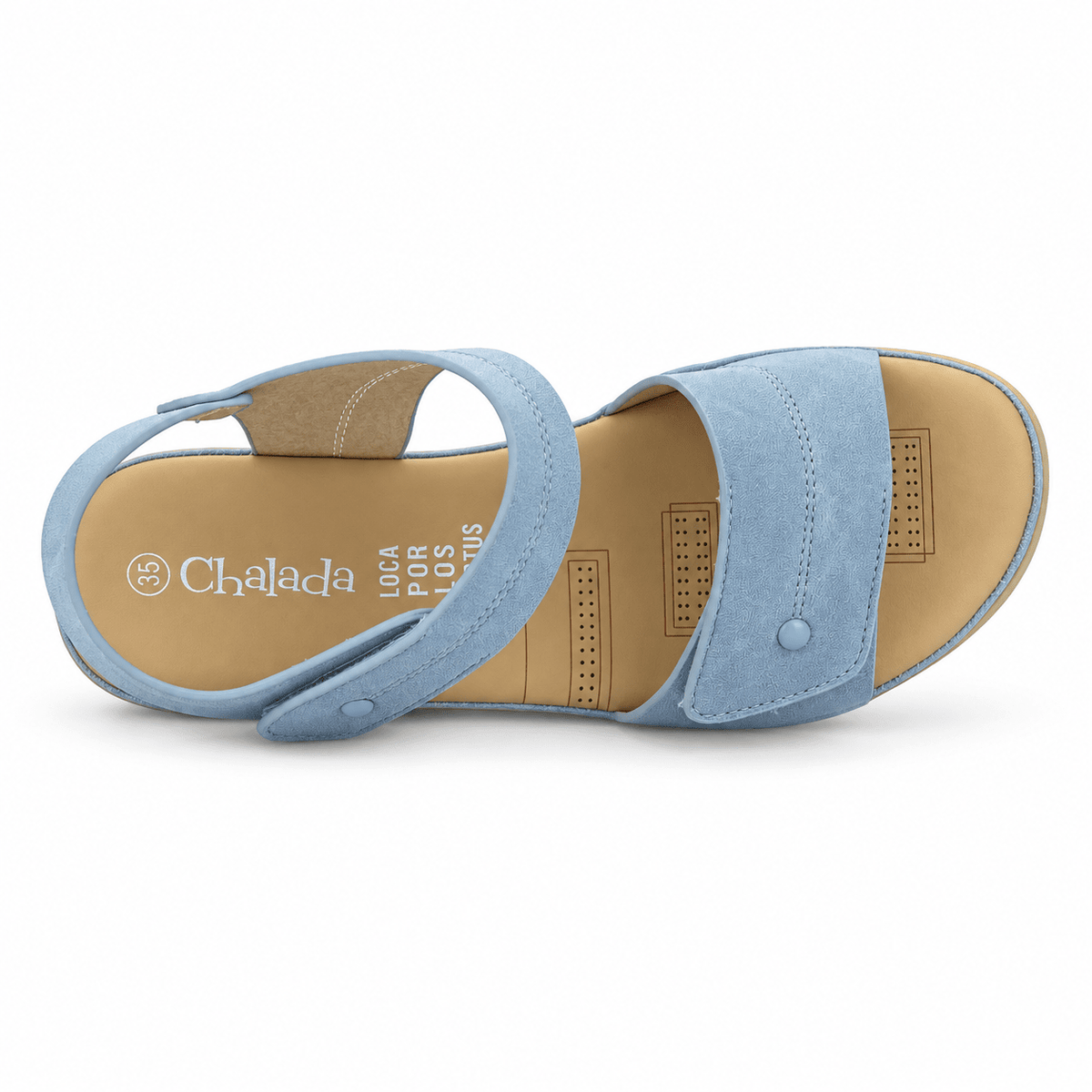 Sandalia Azul Mujer Casual Chalada Piura Chalada 