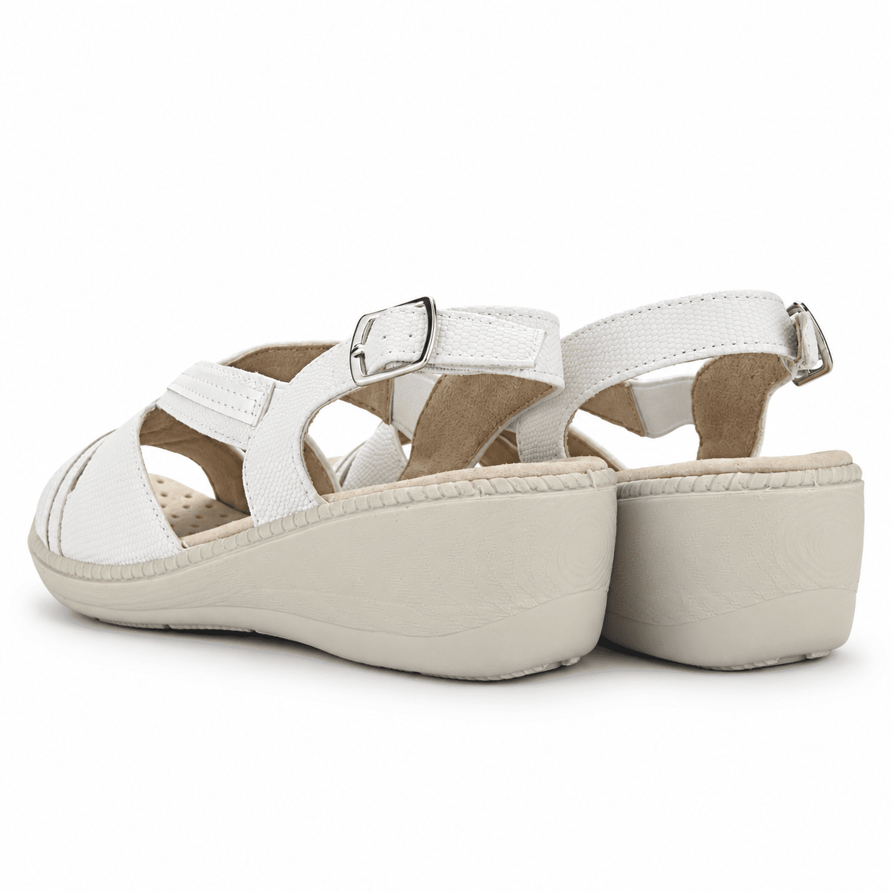 Sandalia Blanco Mujer Casual Chalada Lupe Chalada 