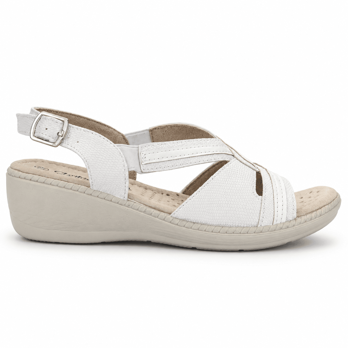 Sandalia Blanco Mujer Casual Chalada Lupe Chalada 