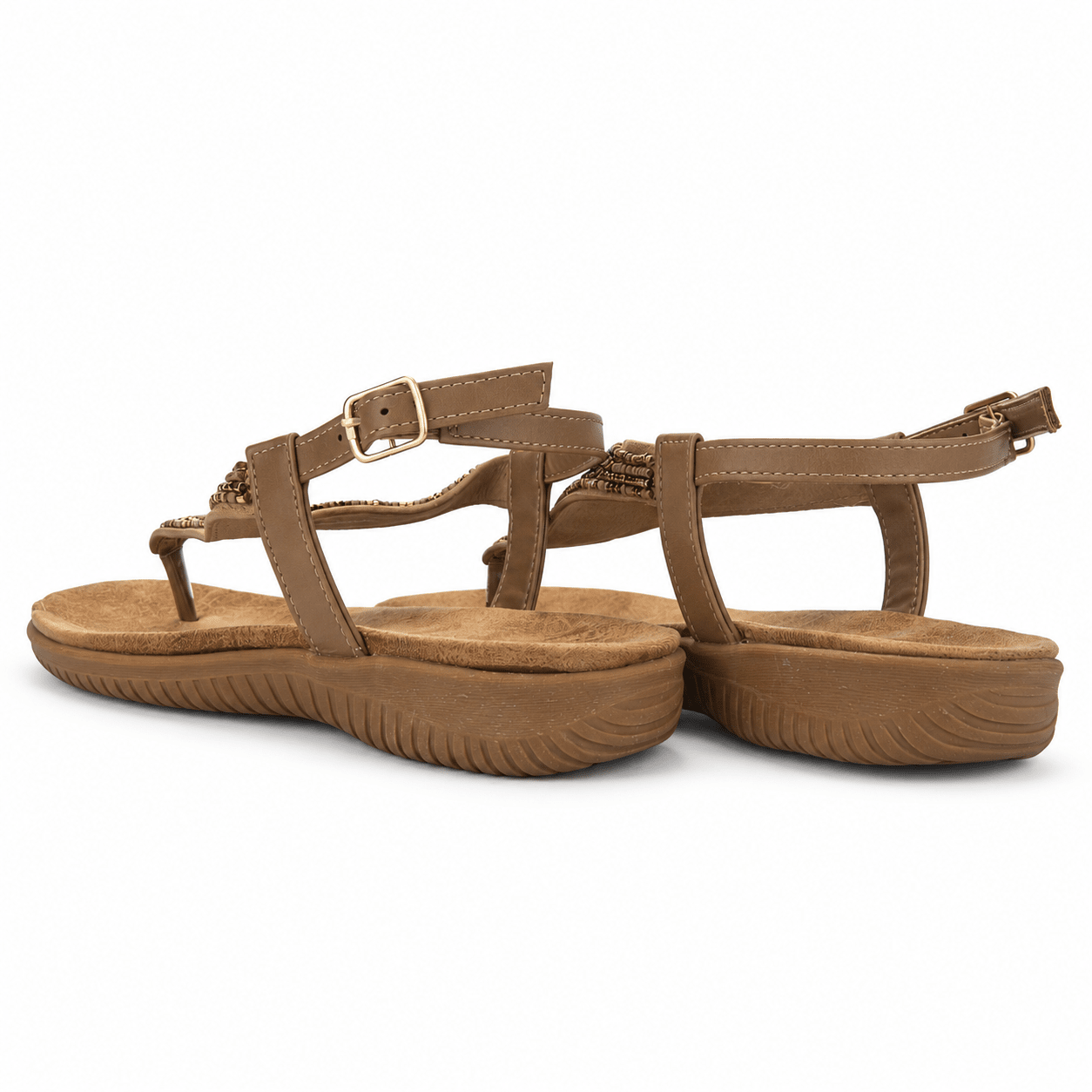 Sandalia Camel Mujer Casual Chalada Clara Chalada 