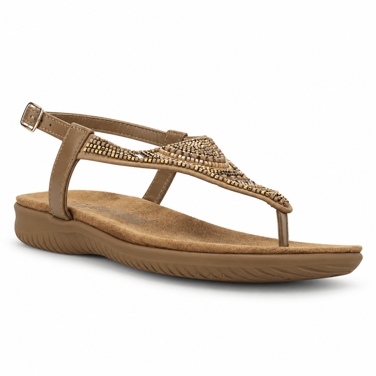 Sandalia Camel Mujer Casual Chalada Clara Chalada 