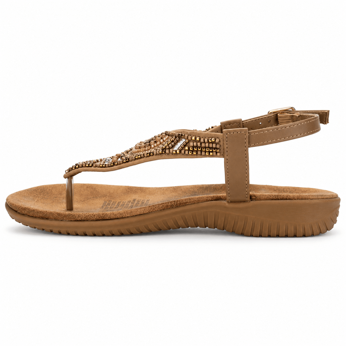 Sandalia Camel Mujer Casual Chalada Clara Chalada 