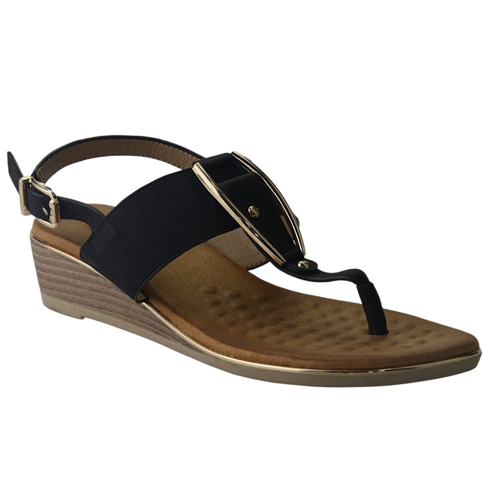 Sandalia Chalada Mujer Alba-6 Negro Casual Sandalias Chalada 