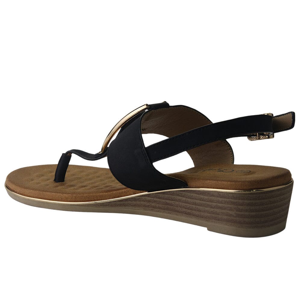 Sandalia Chalada Mujer Alba-6 Negro Casual Sandalias Chalada 