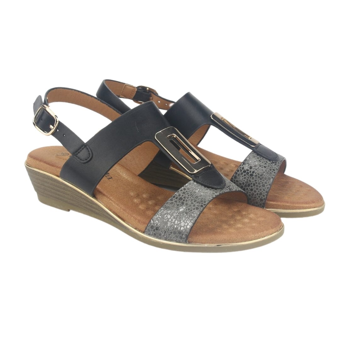 Sandalia Chalada Mujer Alba-7 Negro Casual Sandalias Chalada 