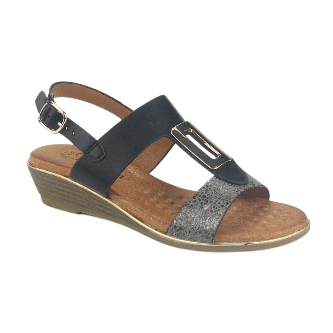 Sandalia Chalada Mujer Alba-7 Negro Casual Sandalias Chalada 