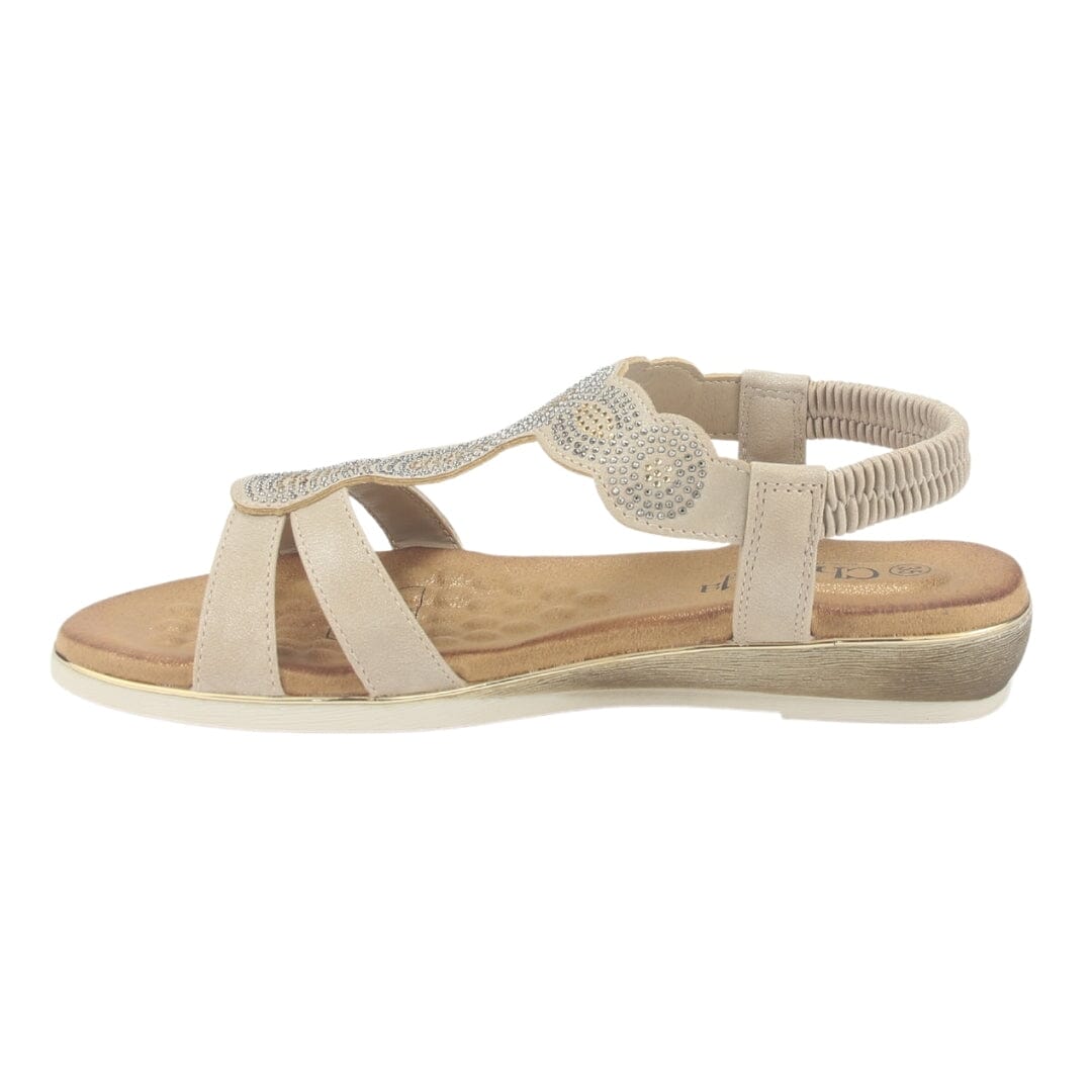 Sandalia Chalada Mujer Alka-1 Dorado Casual Sandalias Chalada 