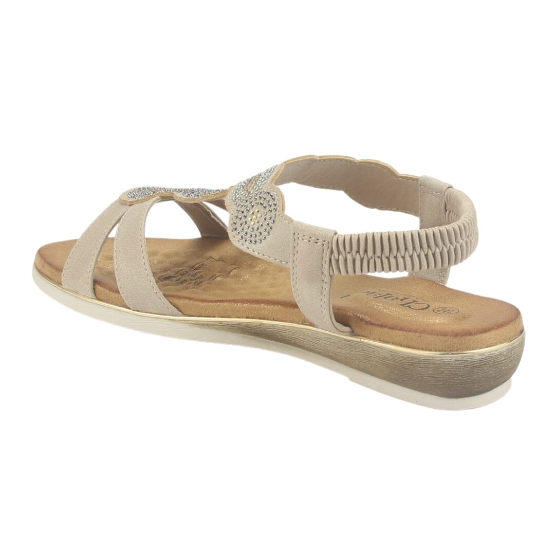 Sandalia Chalada Mujer Alka-1 Dorado Casual Sandalias Chalada 
