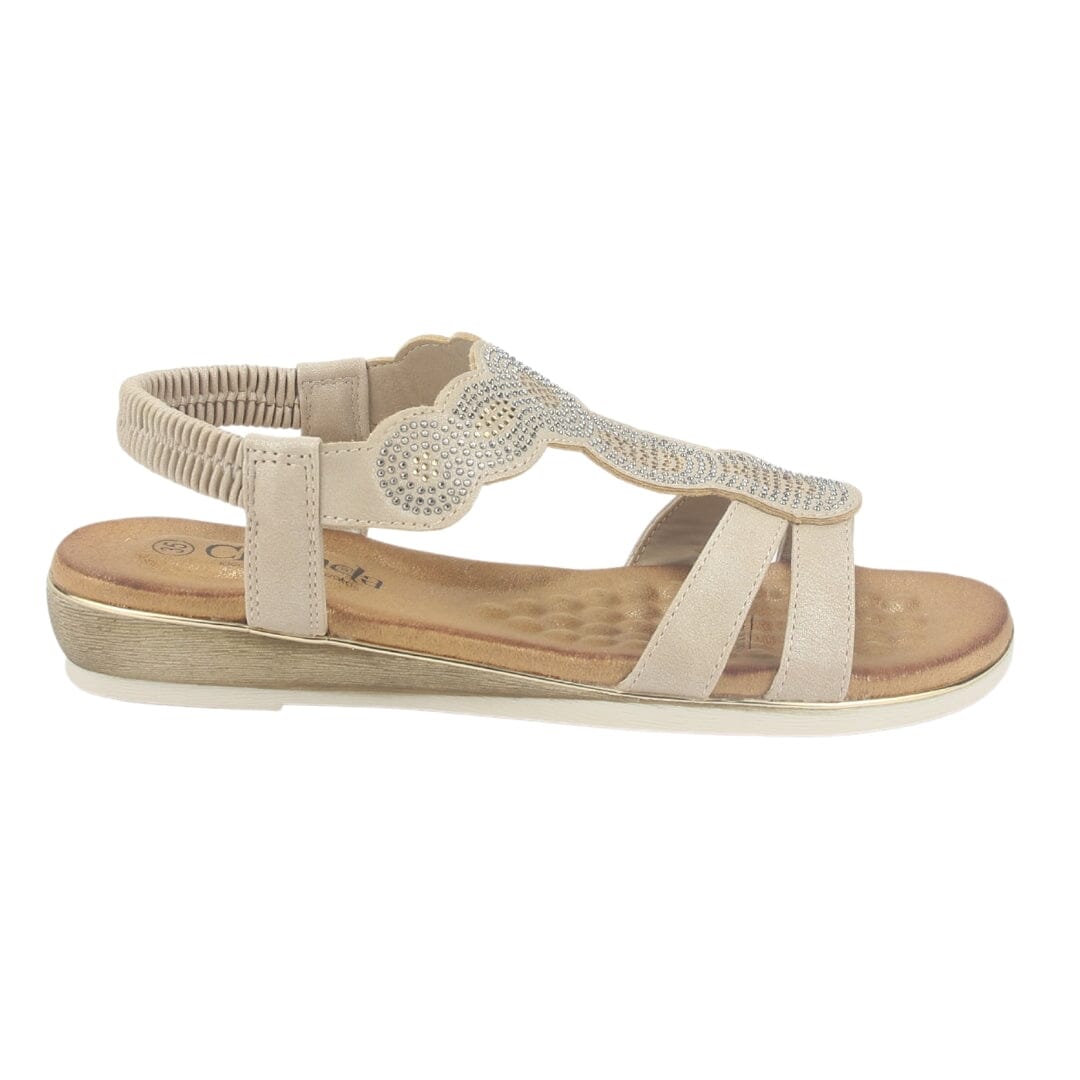 Sandalia Chalada Mujer Alka-1 Dorado Casual Sandalias Chalada 