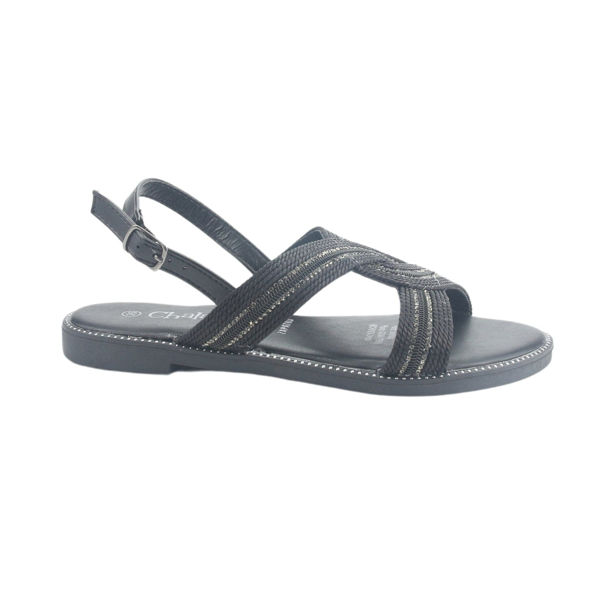 Sandalia Chalada Mujer Alki-10 Negro Casual Sandalias Chalada 
