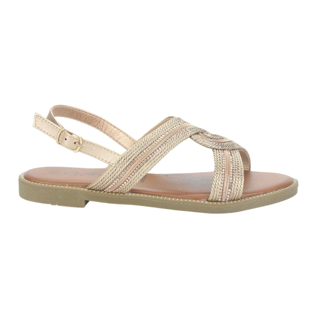 Sandalia Chalada Mujer Alki-10 Rosado Casual Sandalias Planas Chalada 