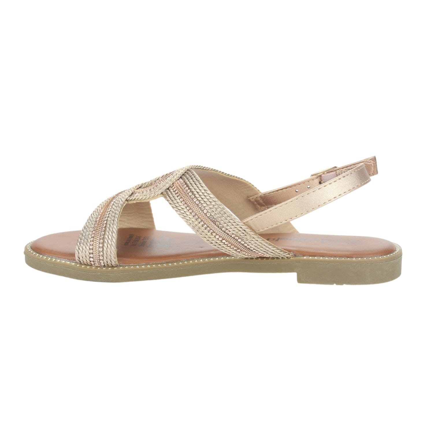 Sandalia Chalada Mujer Alki-10 Rosado Casual Sandalias Planas Chalada