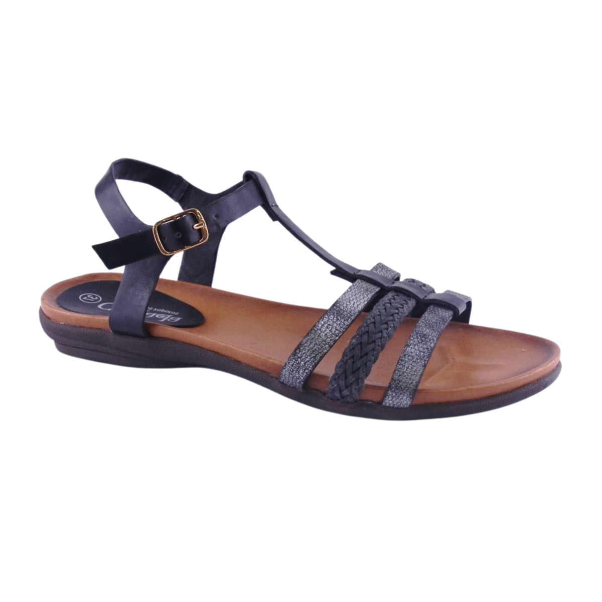 Sandalia Chalada Mujer Anatomic45 Negro Moda Sandalias Chalada 