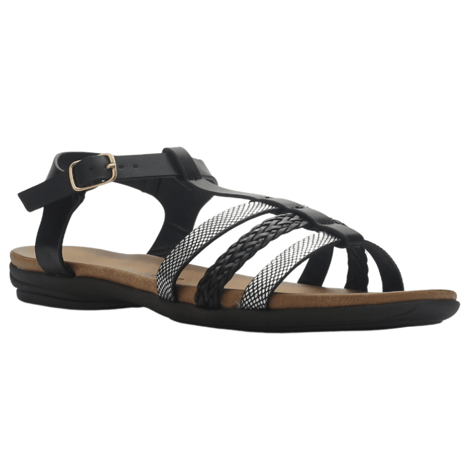 Sandalia Chalada Mujer Anatomic45 Negro Moda Sandalias Chalada 
