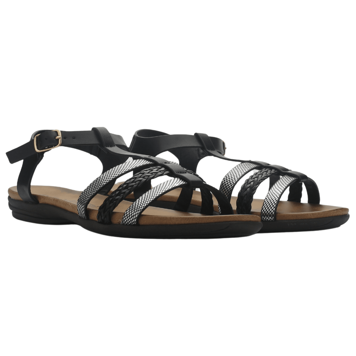 Sandalia Chalada Mujer Anatomic45 Negro Moda Sandalias Chalada 