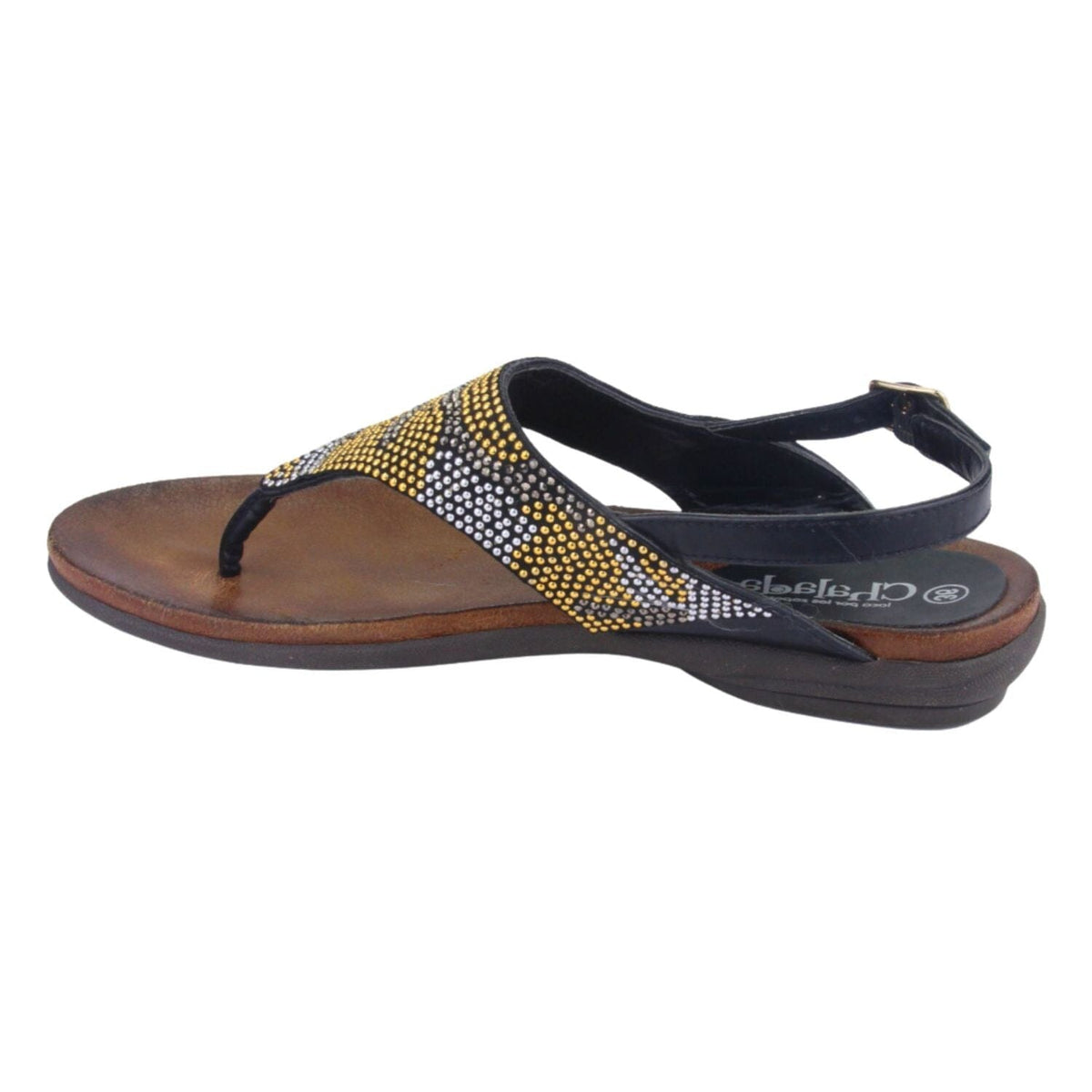 Sandalia Chalada Mujer Anatomic51 Negro Moda Sandalias Chalada 