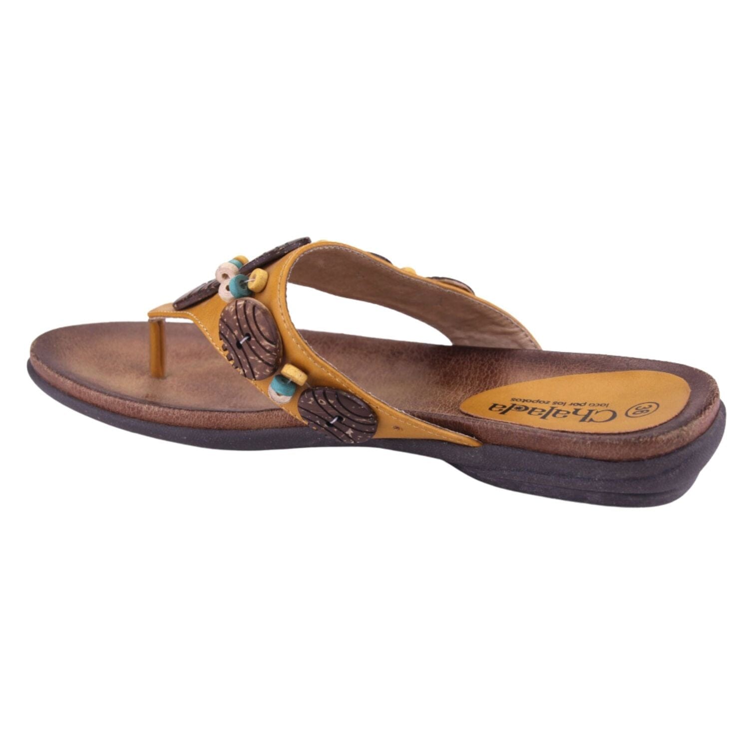 Sandalia Chalada Mujer Anatomic54 Amarillo Moda Sandalias Chalada 