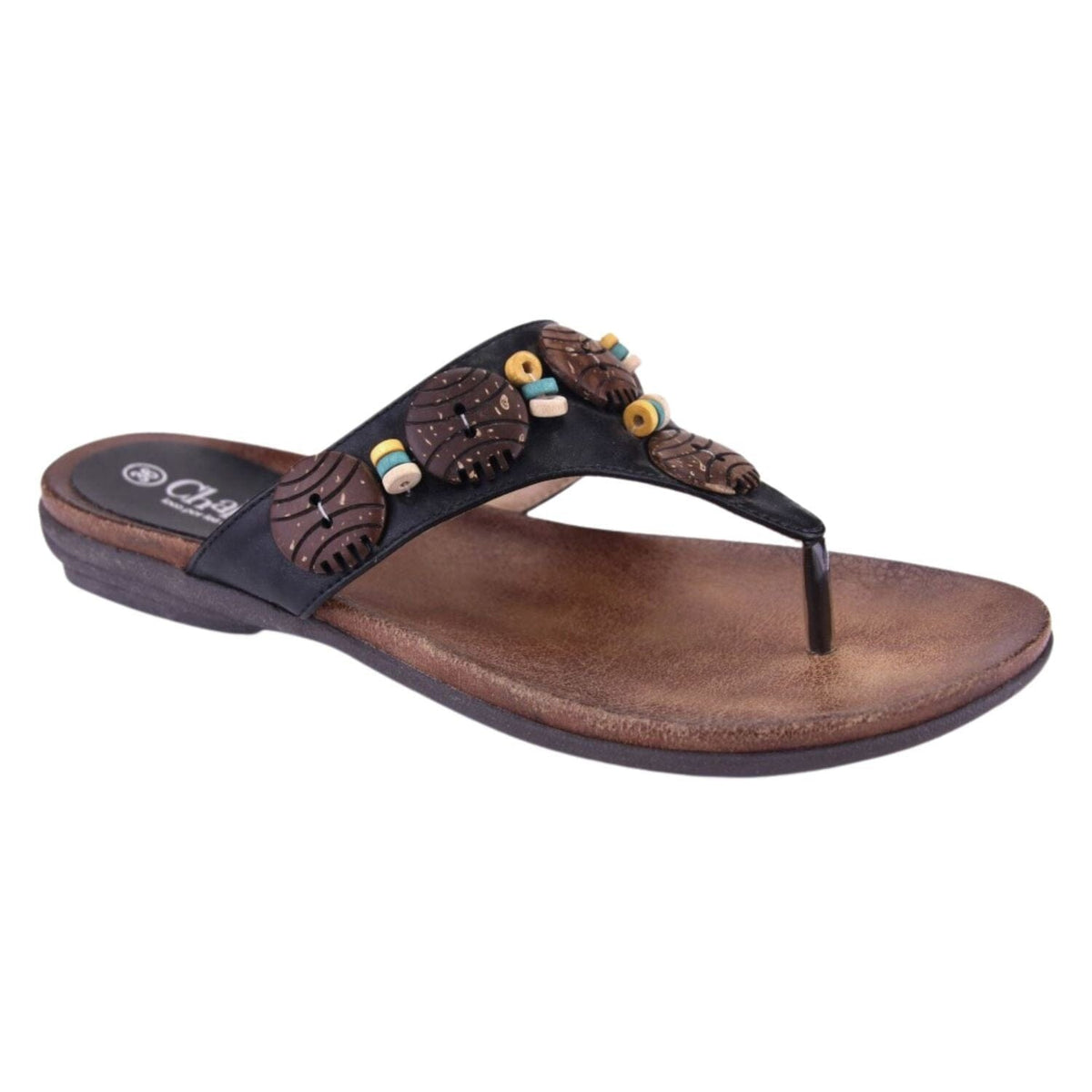 Sandalia Chalada Mujer Anatomic54 Negro Moda Sandalias Chalada 