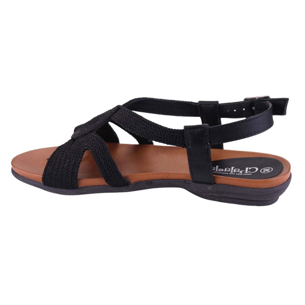 Sandalia Chalada Mujer Anatomic62 Negro Moda Sandalias Chalada 