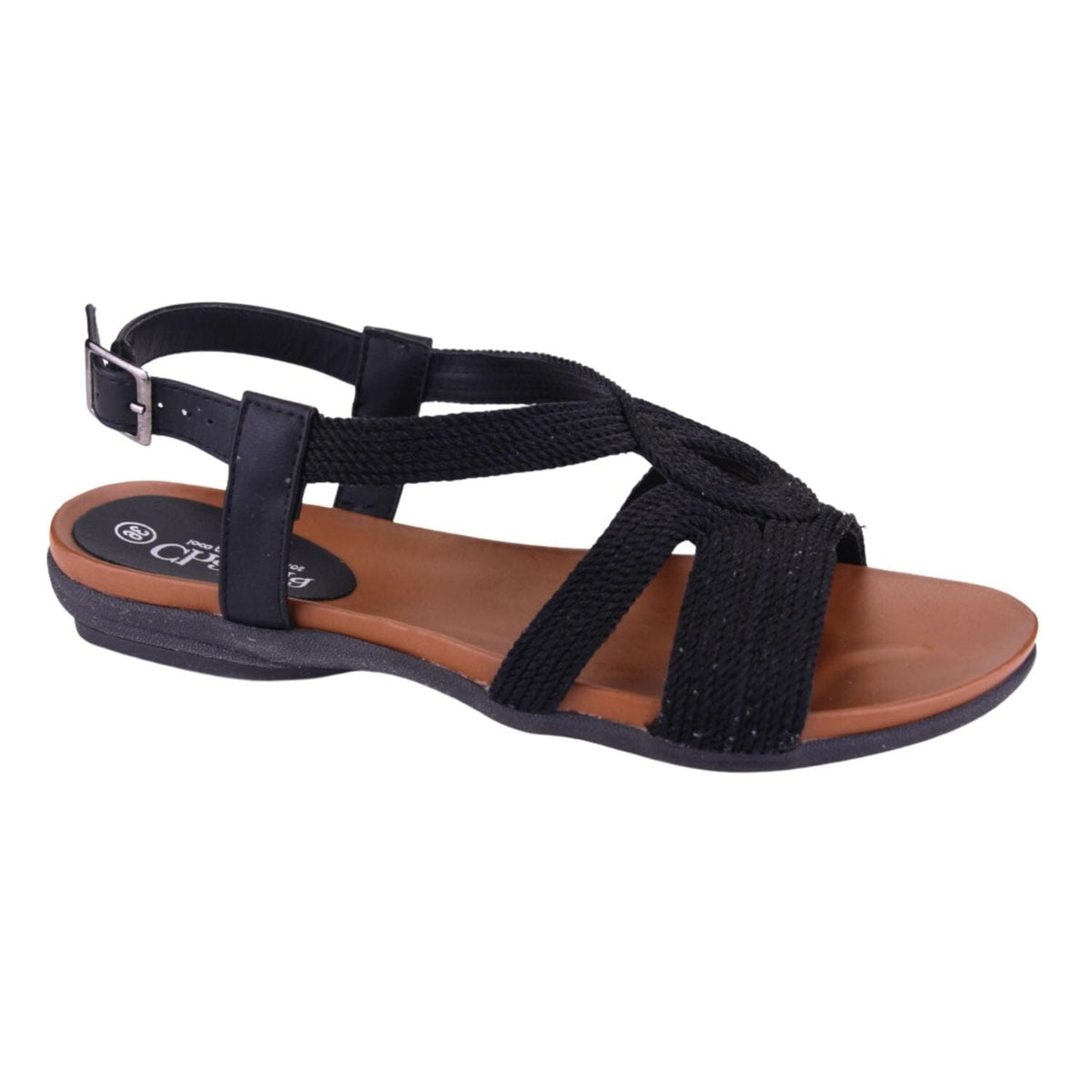 Sandalia Chalada Mujer Anatomic62 Negro Moda Sandalias Chalada 