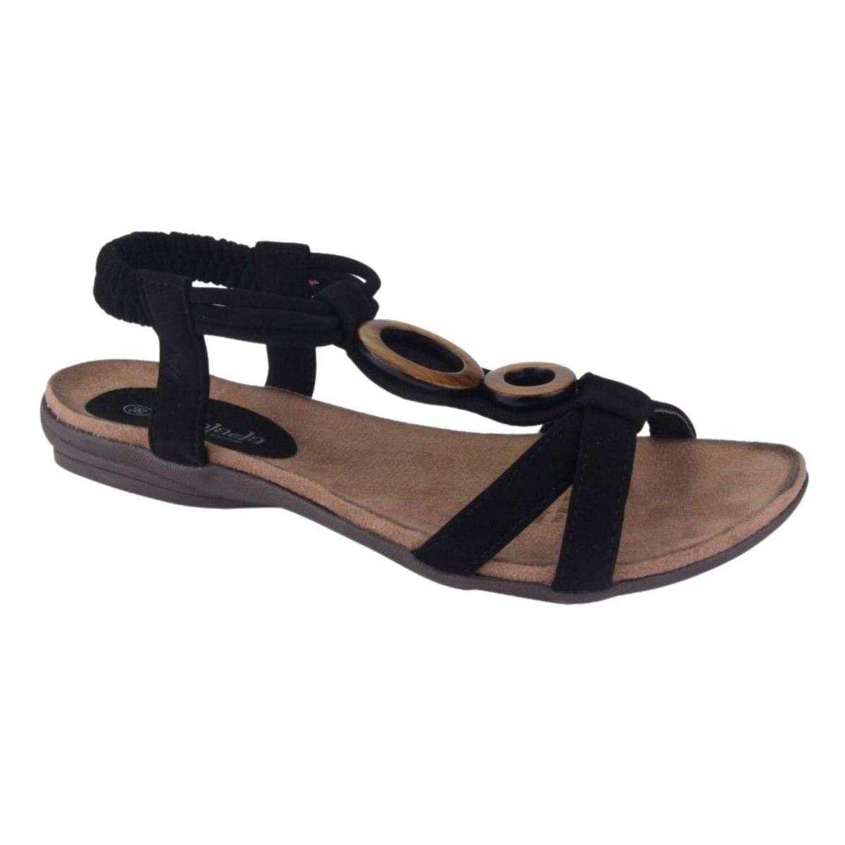Sandalia Chalada Mujer Anatomic69 Negro Moda Sandalias Chalada 
