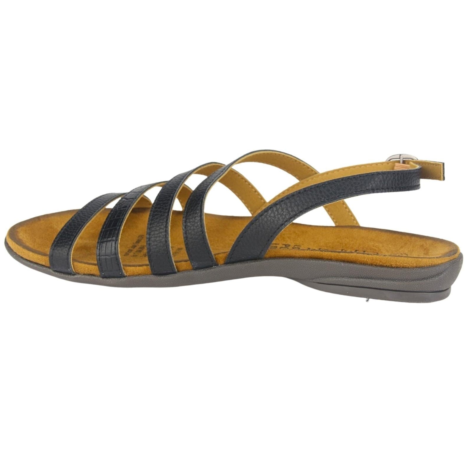 Sandalia Chalada Mujer Anatomic76 Negro Casual Sandalias Chalada 