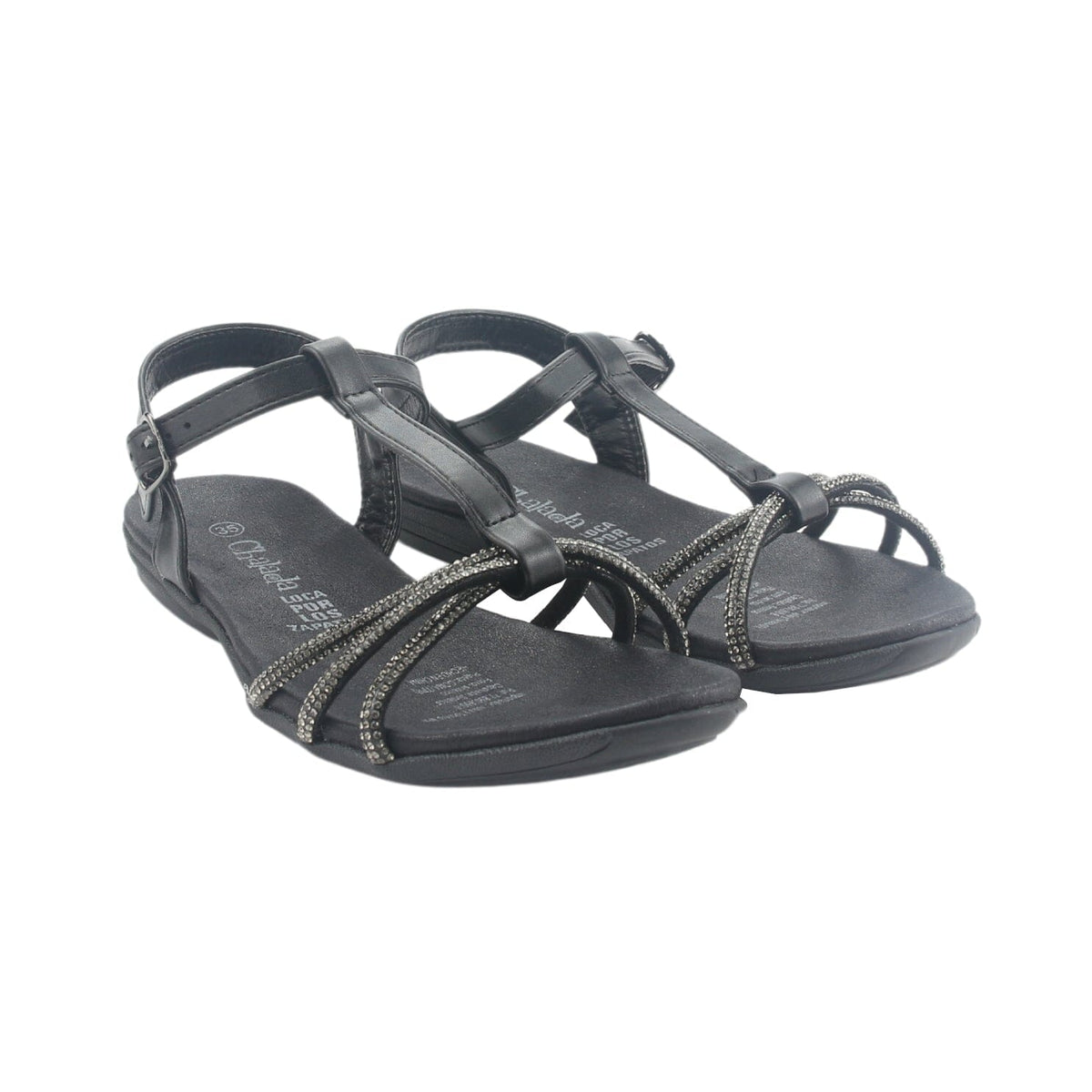 Sandalia Chalada Mujer Anatomic80 Negro Casual Sandalias Chalada 