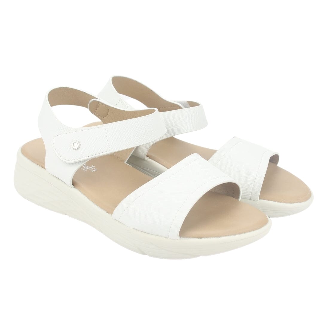 Sandalia Chalada Mujer Beni-11 Blanco Casual Sandalias Taco Chalada 