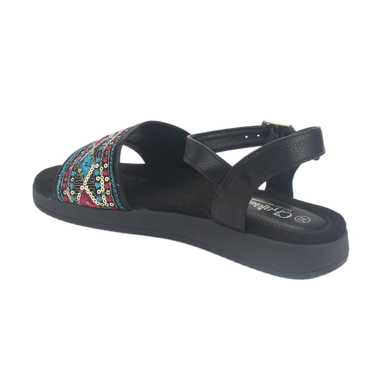 Sandalia Chalada Mujer Bira-2 Negro Casual Sandalias Chalada 