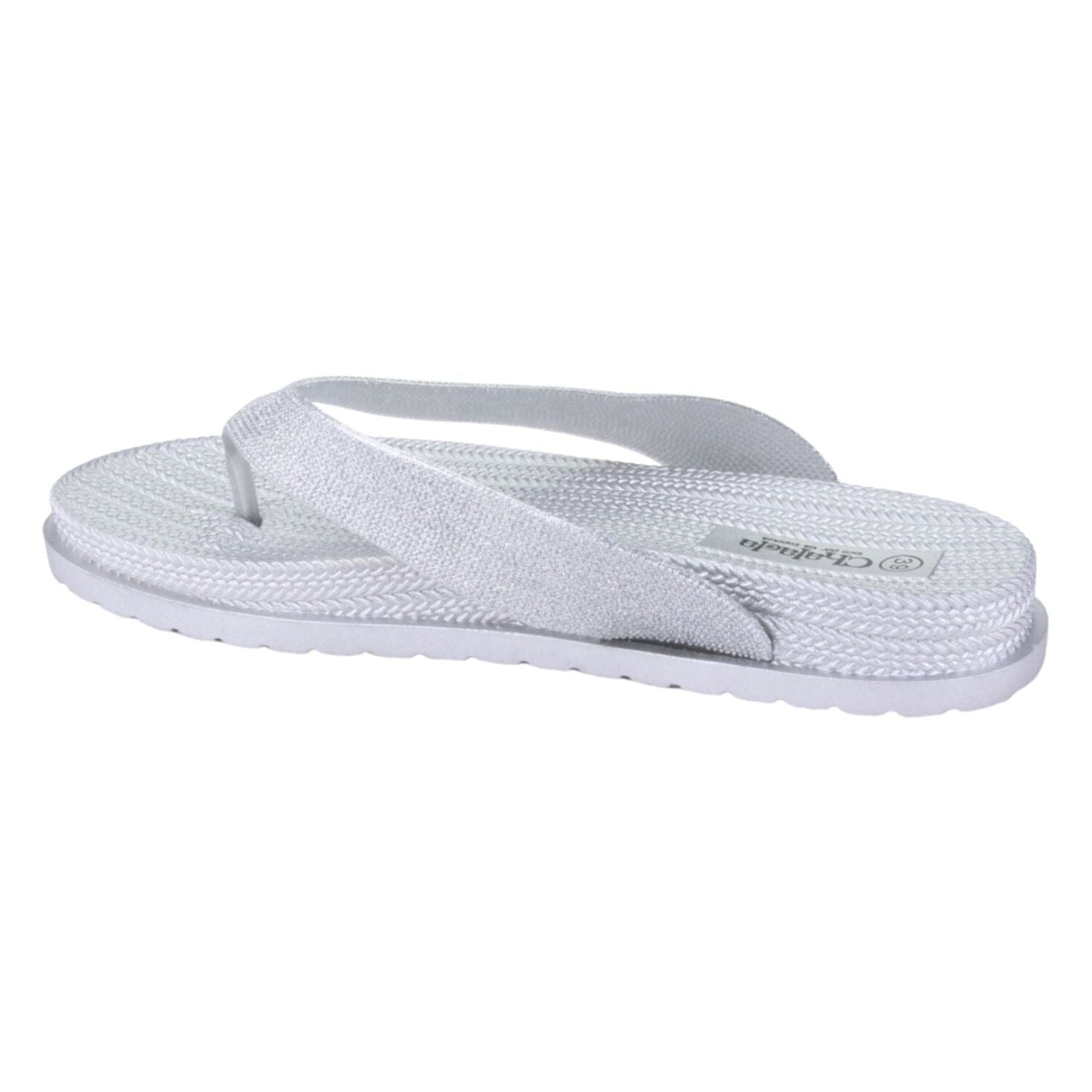 Sandalia Chalada Mujer Bora-5 Plateado Casual Sandalias Planas Chalada 