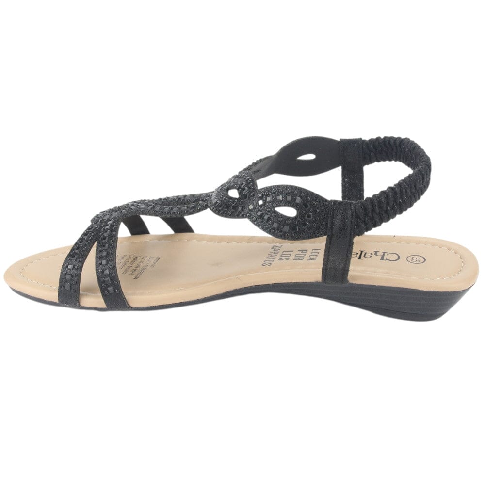Sandalia Chalada Mujer Call-16 Negro Casual Sandalia Chalada 